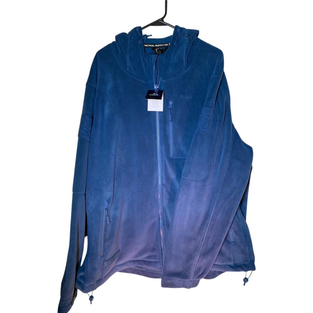 NWT Baerskin Petrol Blue Size 2X Full Zip Jacket